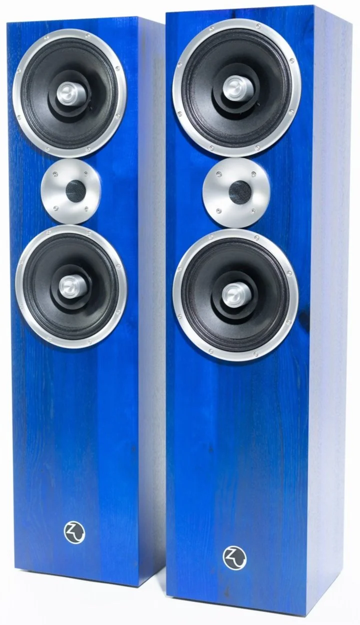 Electric Blue Hickory | Zu Audio | Hi-Fi Speakers and Audio Cable